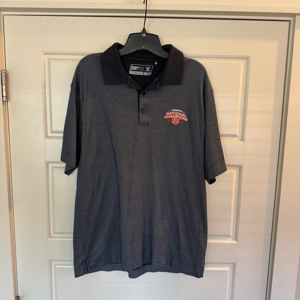 Cutter & Buck‎ Men’s Auburn Tigers 2010 National Championship Shirt Size Medium